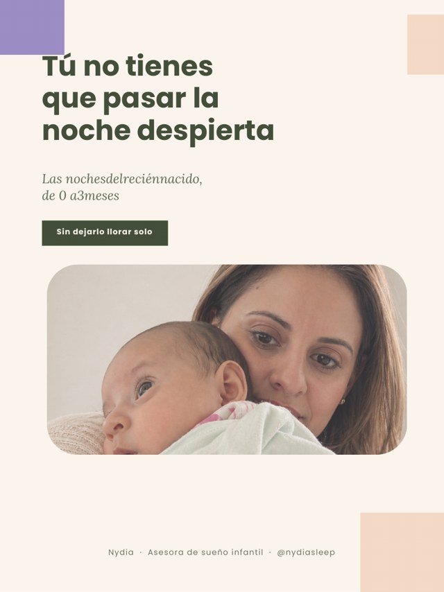 Portada de la guía: Tú no tienes que pasar la noche despierta